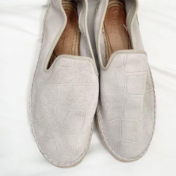 SeaVees Grey Ocean Park Espadrilles Grey Suede 7.5 - Picture 2 of 8